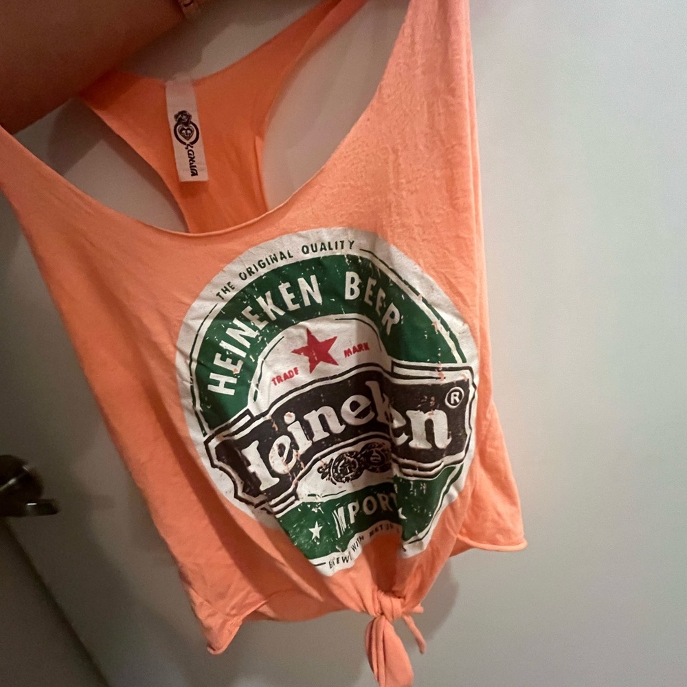 Heiniken beer tank